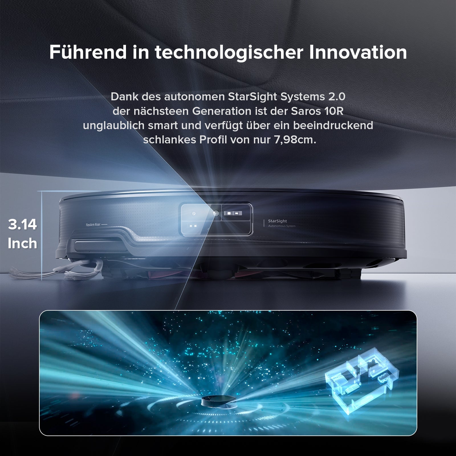 Roborock Saros 10R Saugroboter
