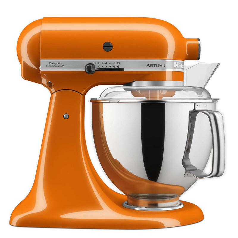 KitchenAid 4,8 L 5KSM175 Artisan Küchenmaschine Pastalover mit Nudelwalzen 3er- Set