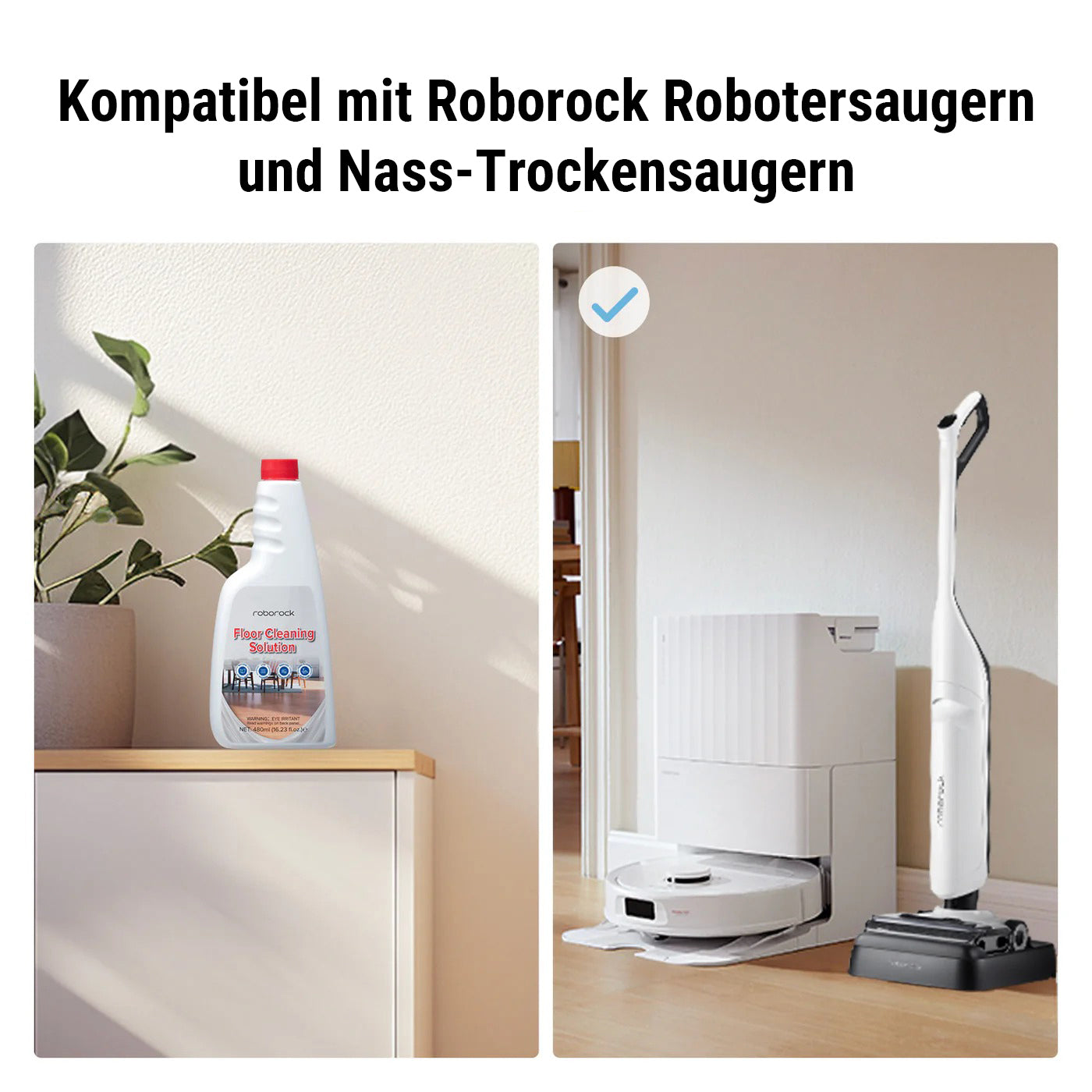Roborock Bodenreinigungslösung für Saugwischroboter