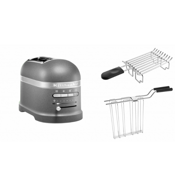 KitchenAid Paket 1, Toaster + Brötchenaufsatz Artisan 5KMT2204
