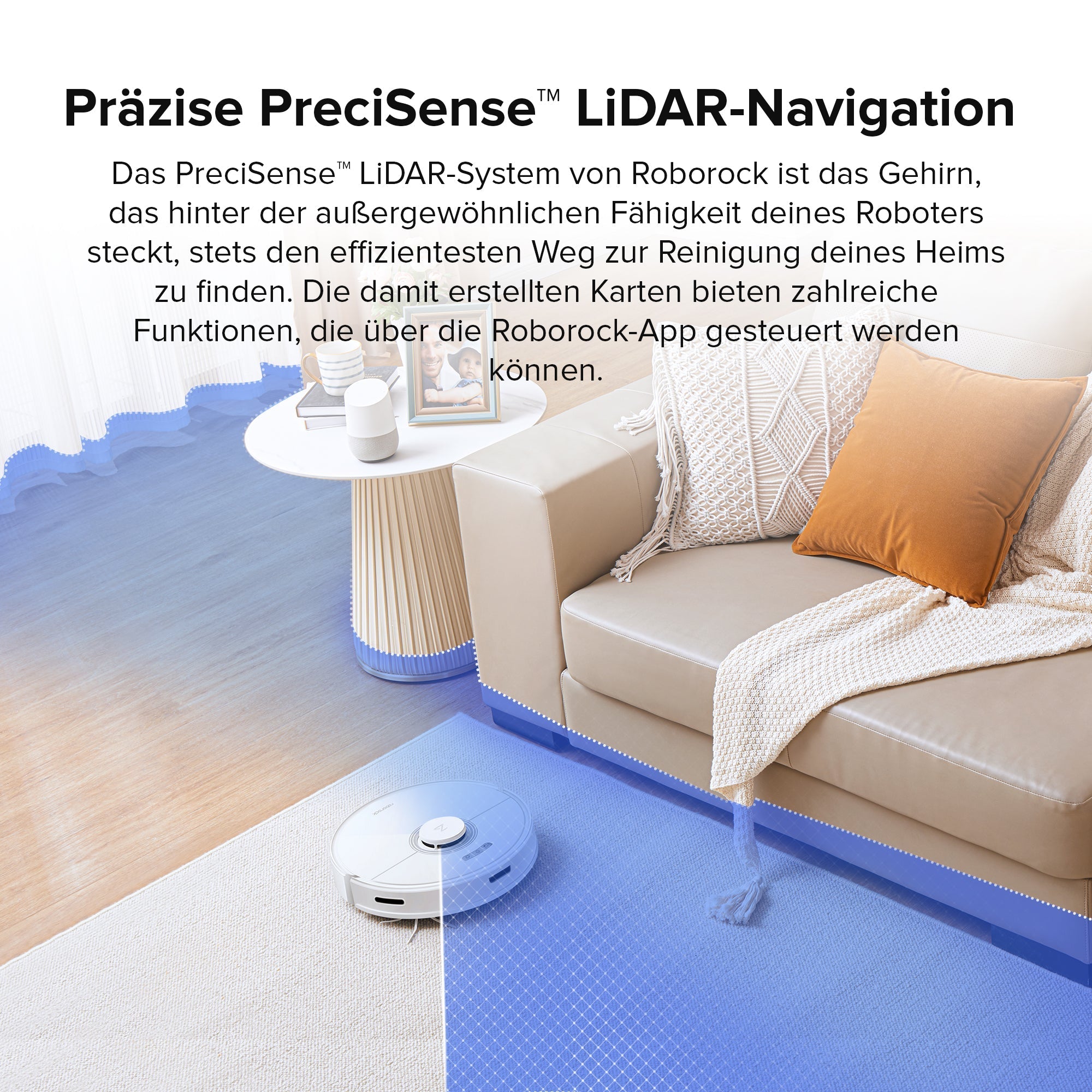 Roborock Q7 Max+ Saug- und Wischroboter mit Auto-Entleerungsstation