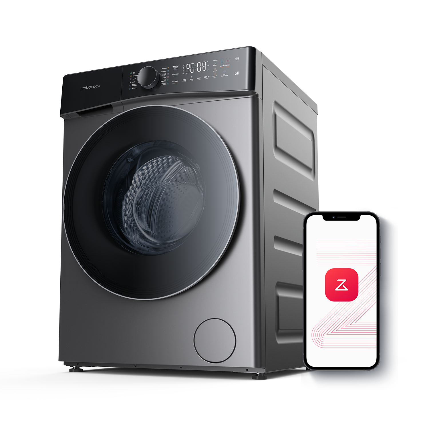 Roborock Zeo Lite Waschtrockner mit der Zeo-Cycle® Trocknungstechnologie