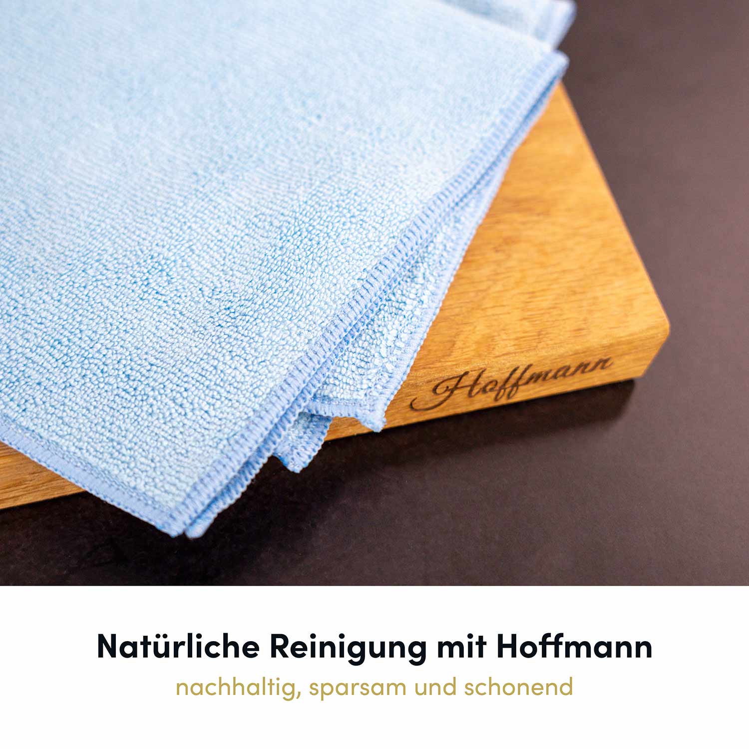 Spezial Mikrofasertuch kettgewirkt 40x40 cm blau