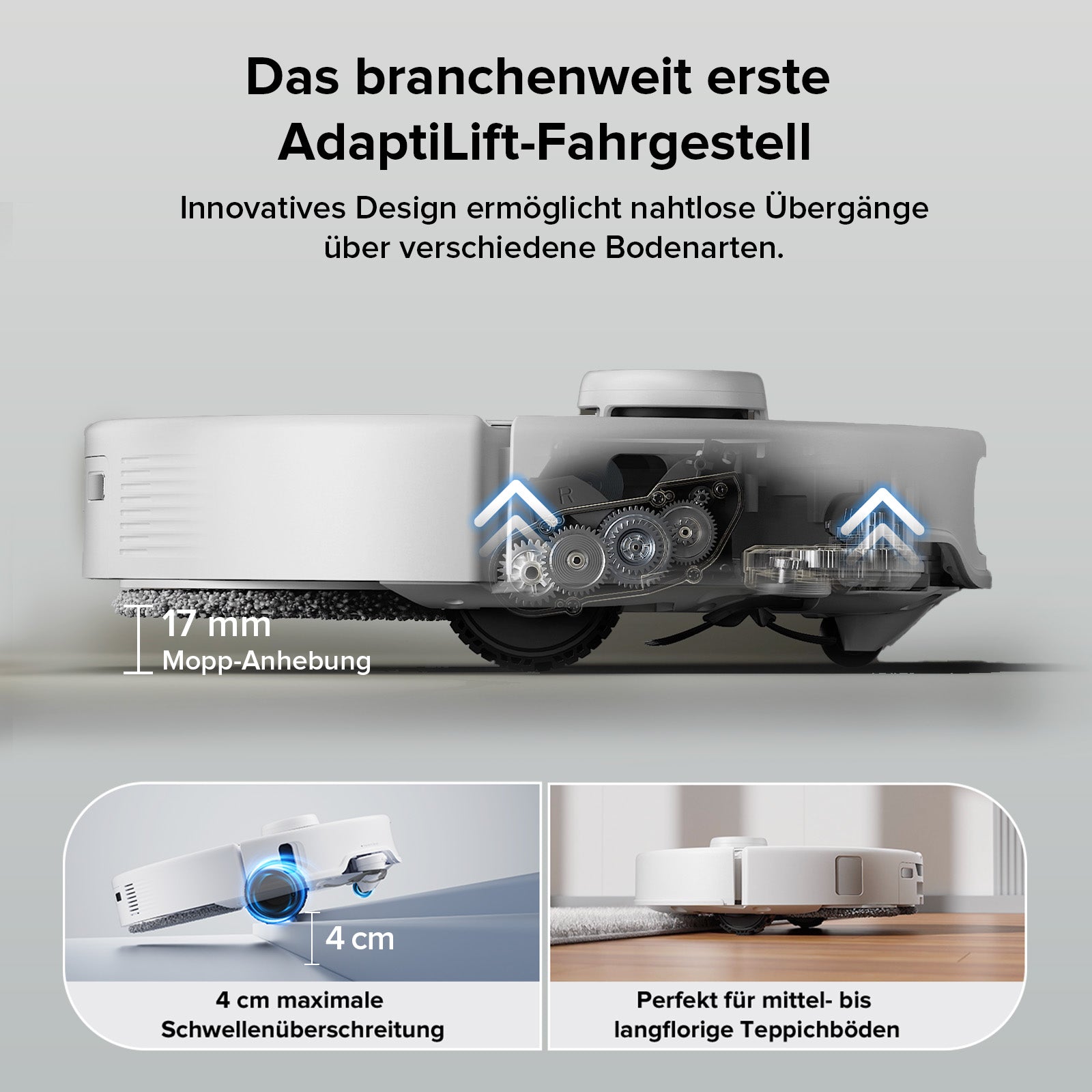 Roborock Qrevo Edge Saugroboter mit Multifunktions-Dockingstation 3.0