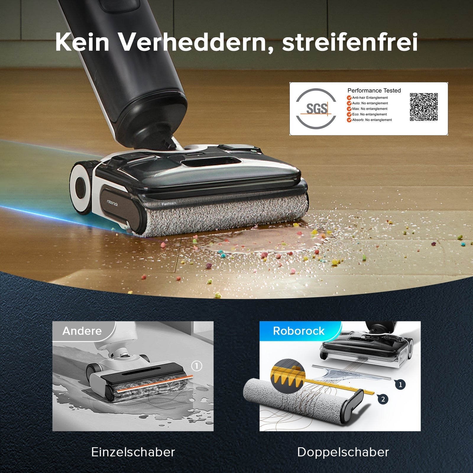 Roborock F25 ACE & F25 ALT Nass- und Trockenstaubsauger