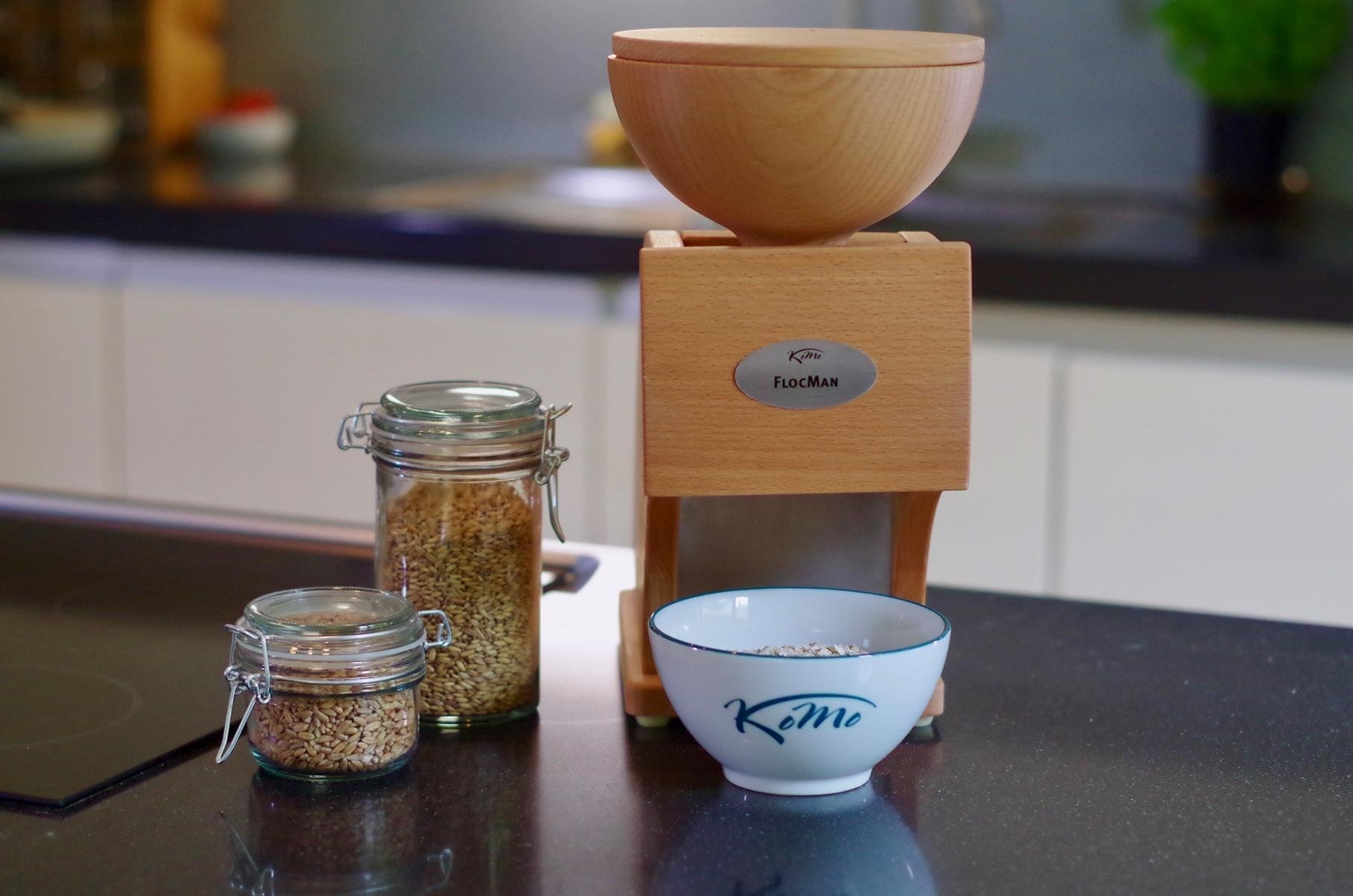 Komo FlocMan Getreidequetsche