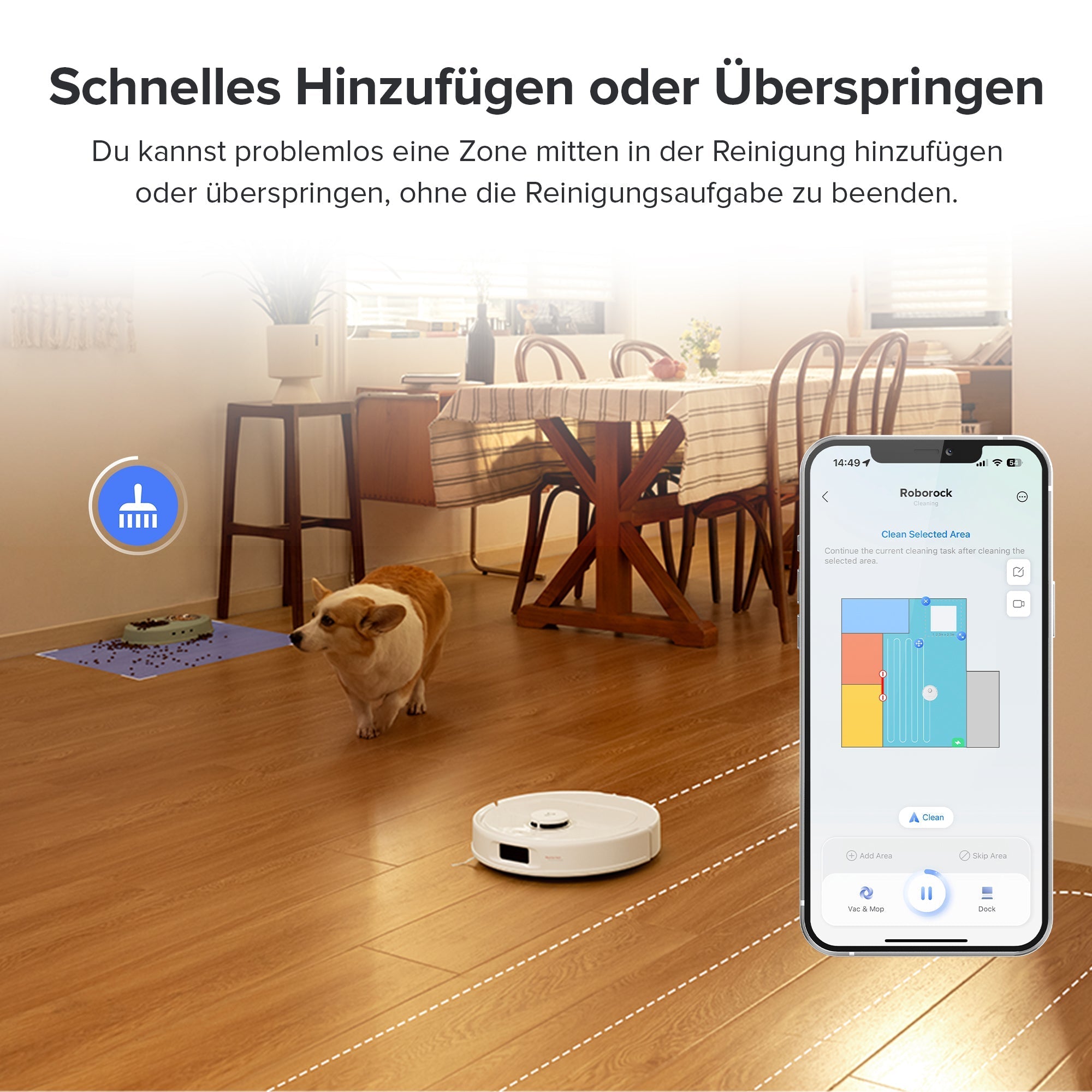 Roborock Qrevo Pro Saugroboter mit Multifunktions-Dockingstation 2.0