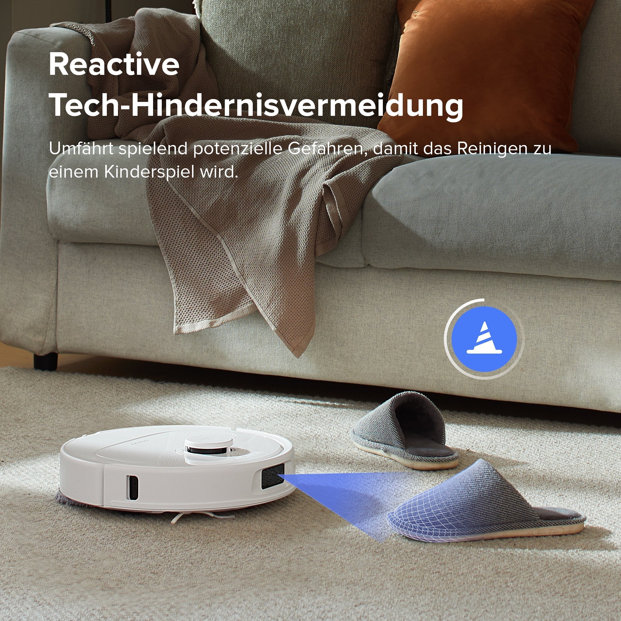 Roborock Qrevo S Saugroboter mit Multifunktions-Dockingstation