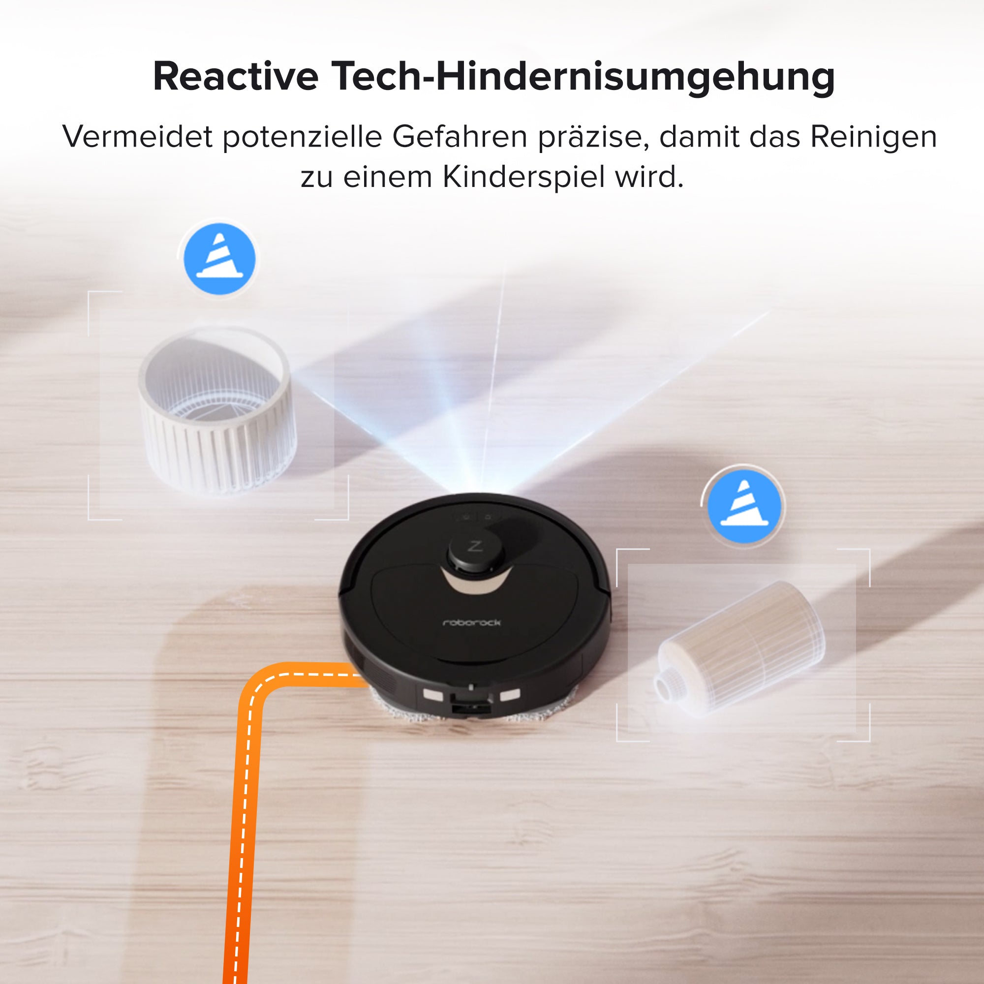 Roborock Qrevo Saugroboter mit Multifunktions-Dockingstation