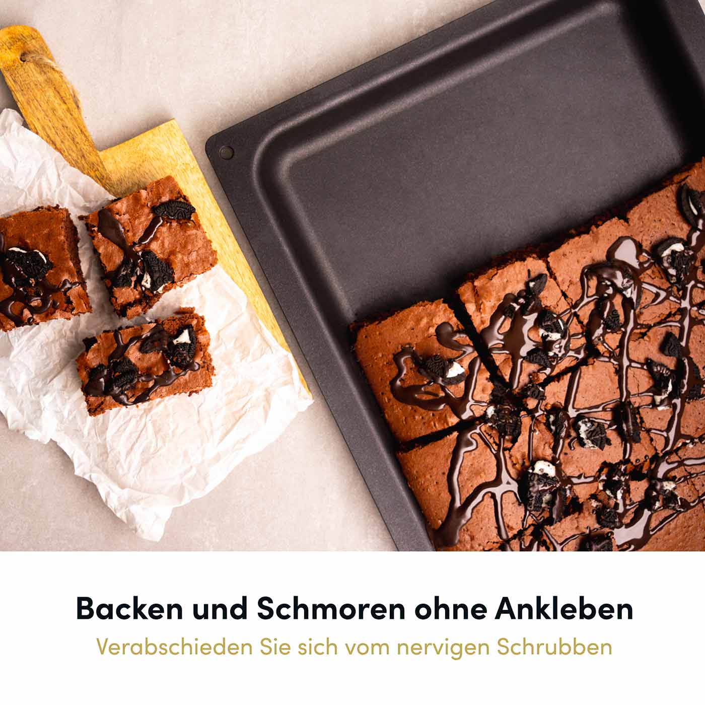 Backplatte 447x360 mm, handgegossen