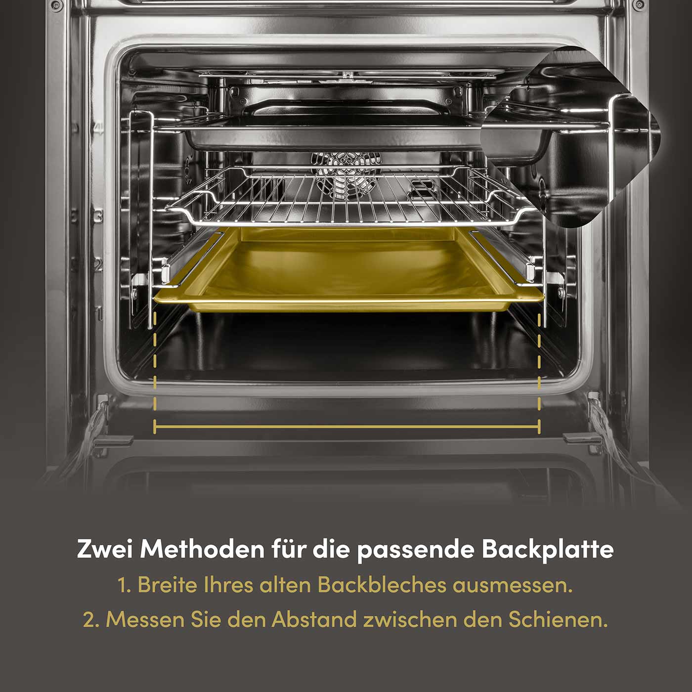 Backplatte 465x360 mm, handgegossen