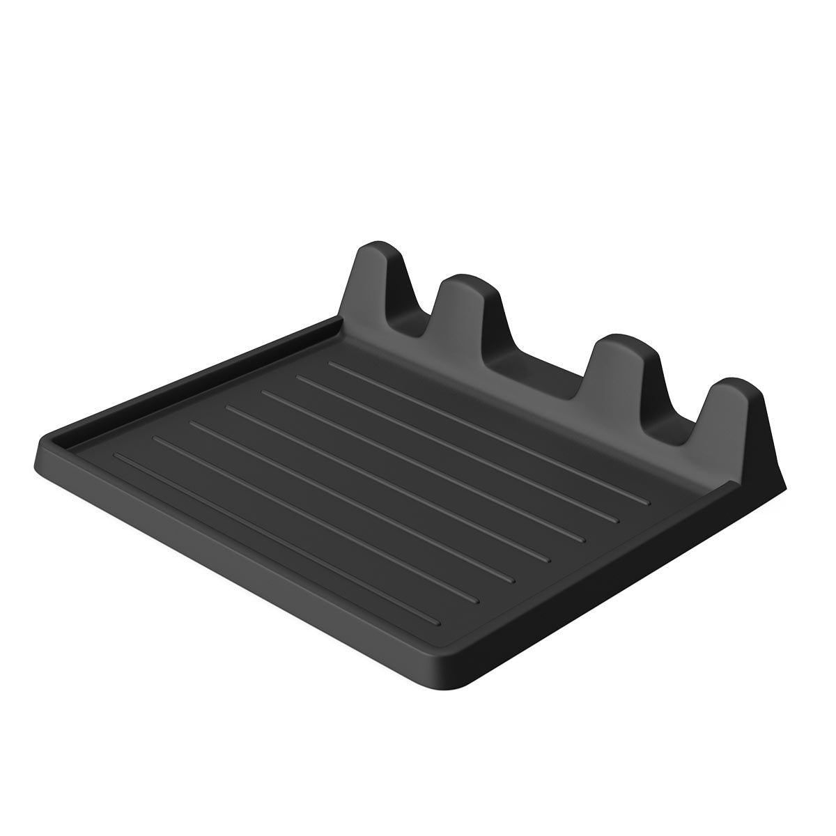 Praktische Ablage für drei Küchenhelfer