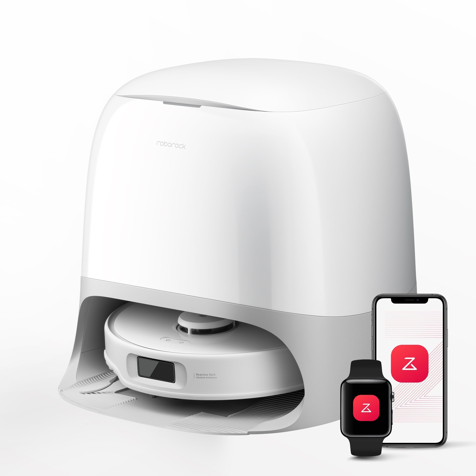 Roborock Qrevo Curv S5X Saugroboter mit DuoDivide® Hauptbürste und Multifunktions-Dockingstation 3.0